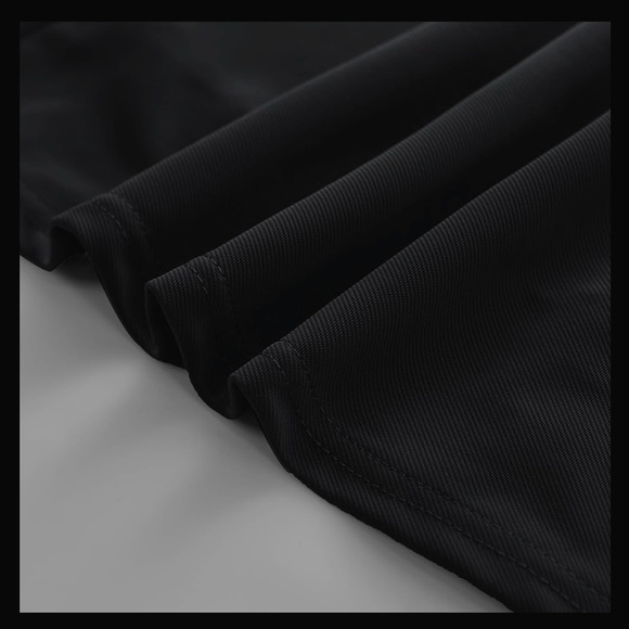 NWOT Belle Poque Elegant Ruched Pencil Skirt Black High Waist Business Skirt - Picture 3 of 15